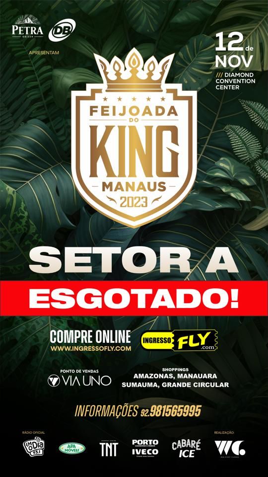 Feijoada do King: Carnaval Carioca desembarca em Manaus com música e sabor