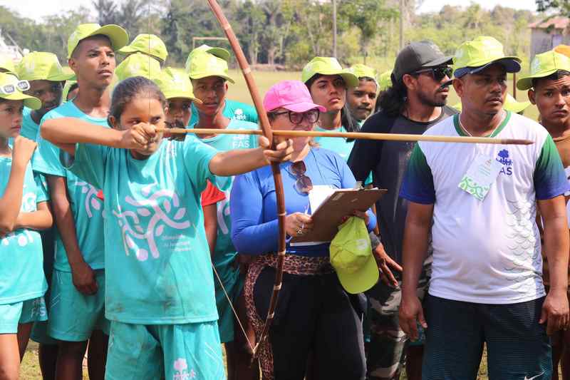 Olimpíadas da Juventude da Floresta movimentam comunidade em Uarini, no Amazonas